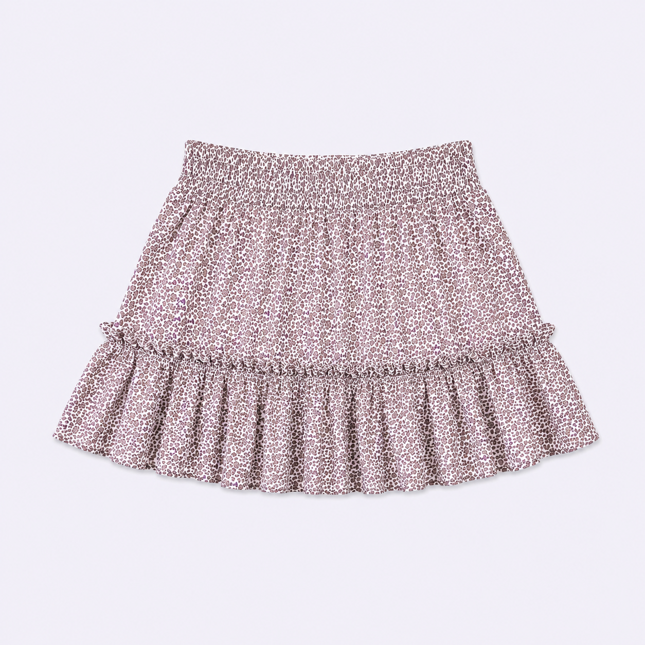 Falda Niña Forrada Morada