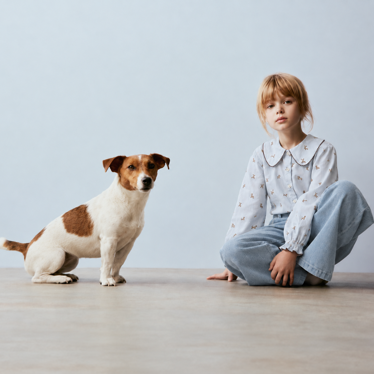 Blusa niña Perros