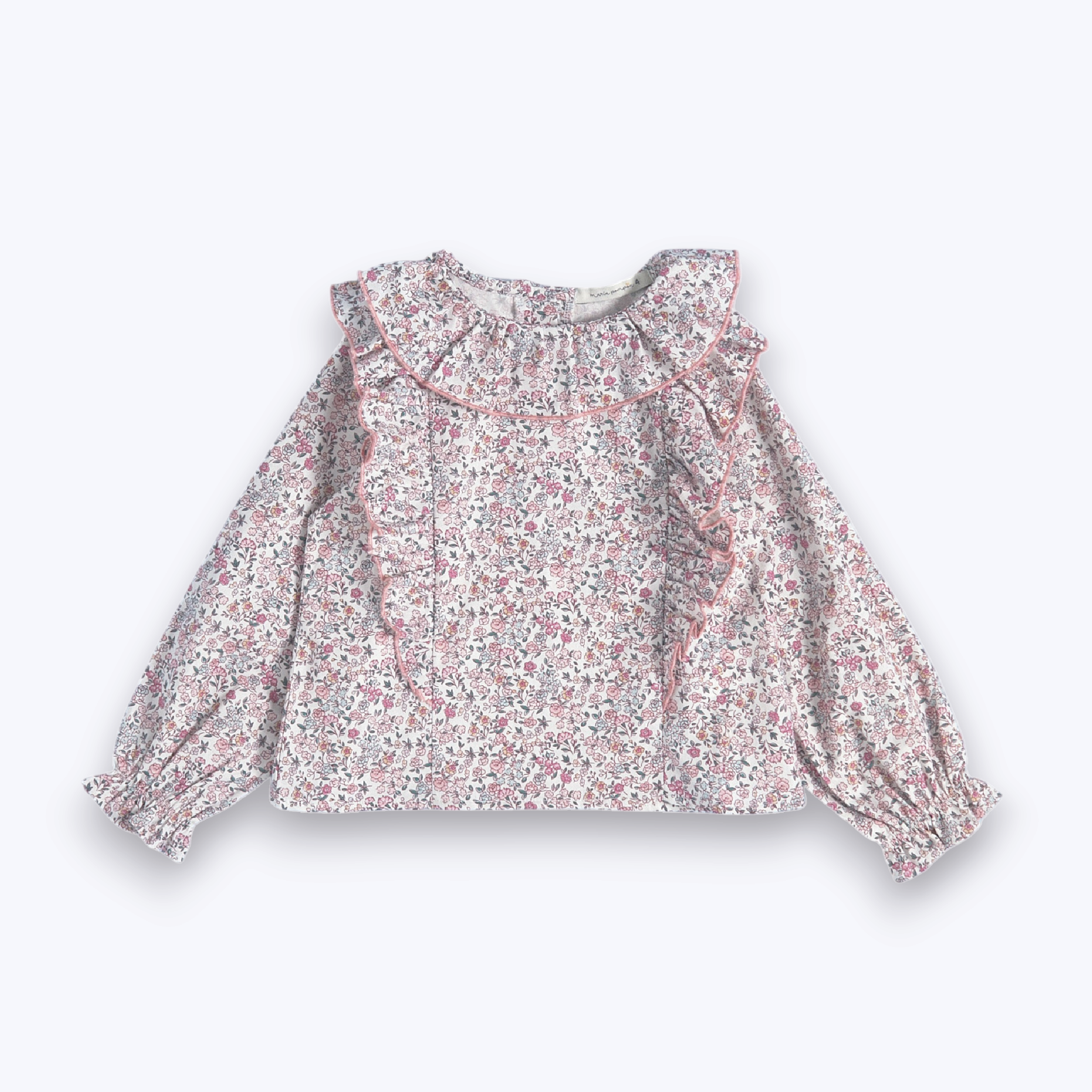 Blusa manga larga rosada