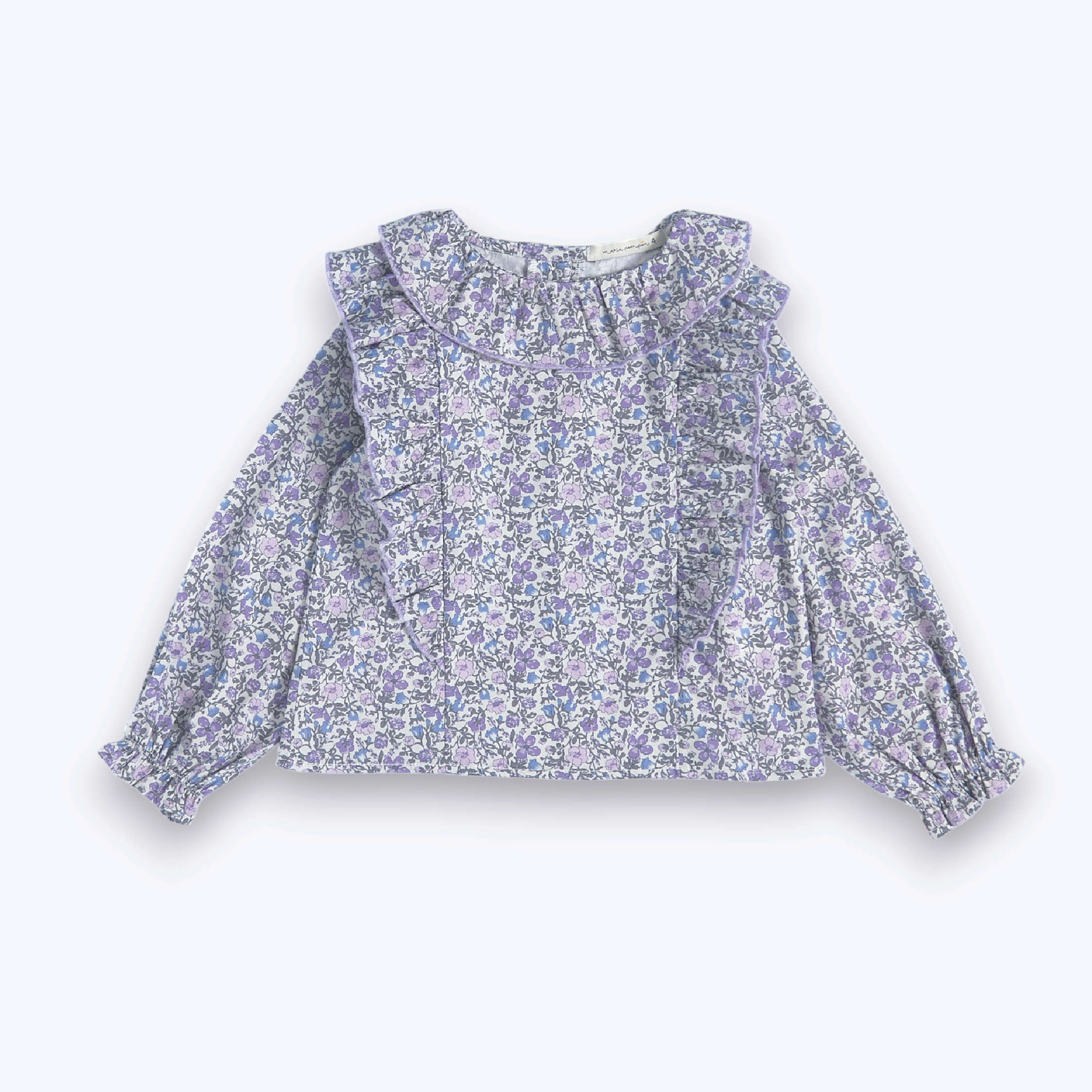 Blusa manga larga morada