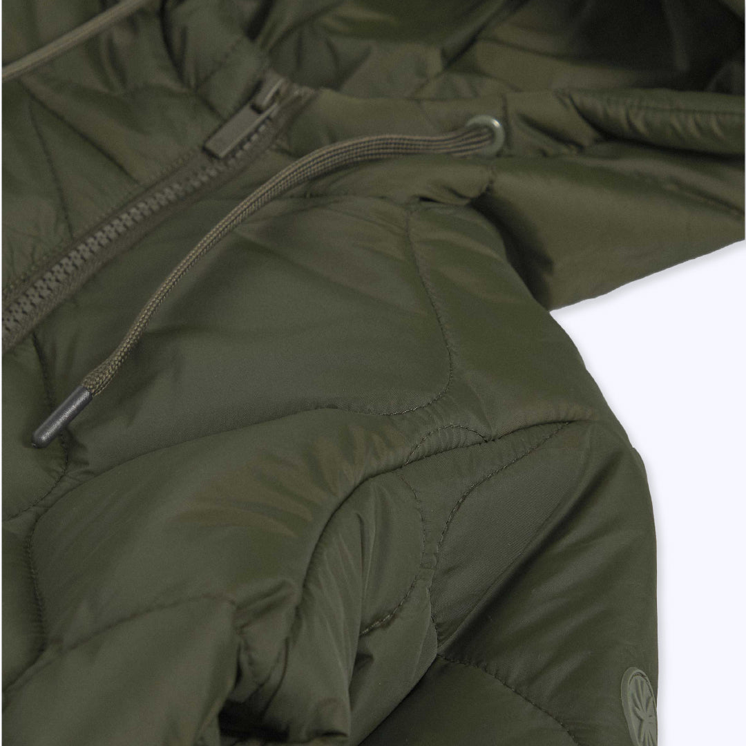 Parka niño verde