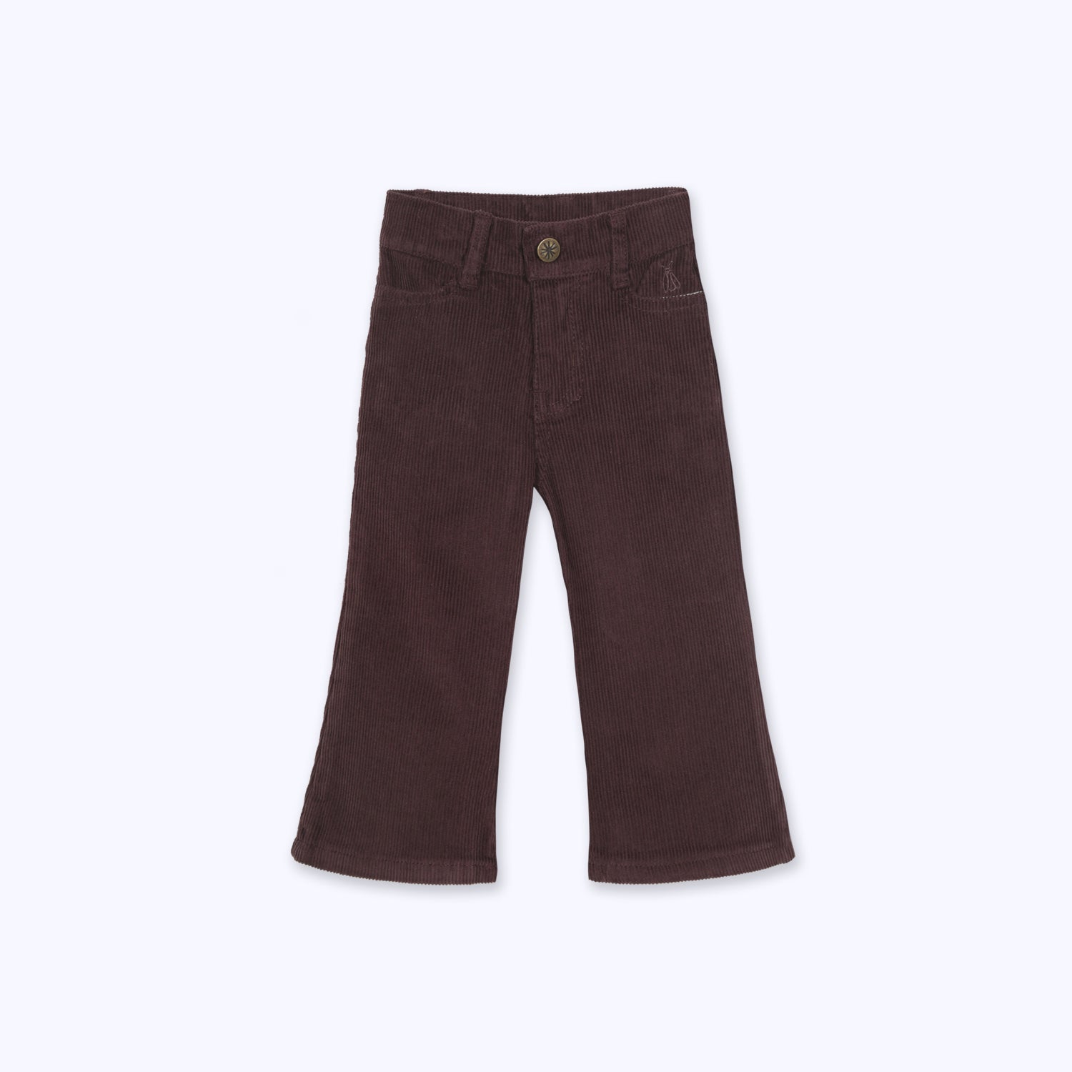 Flare pants morado oscuro