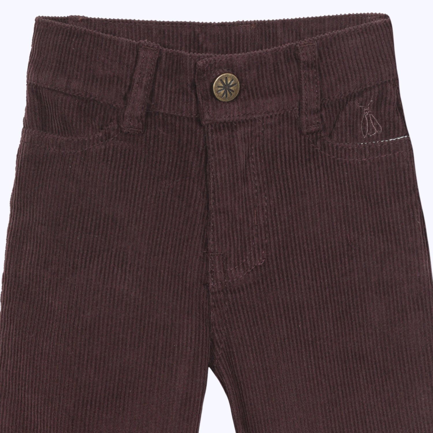 Flare pants morado oscuro