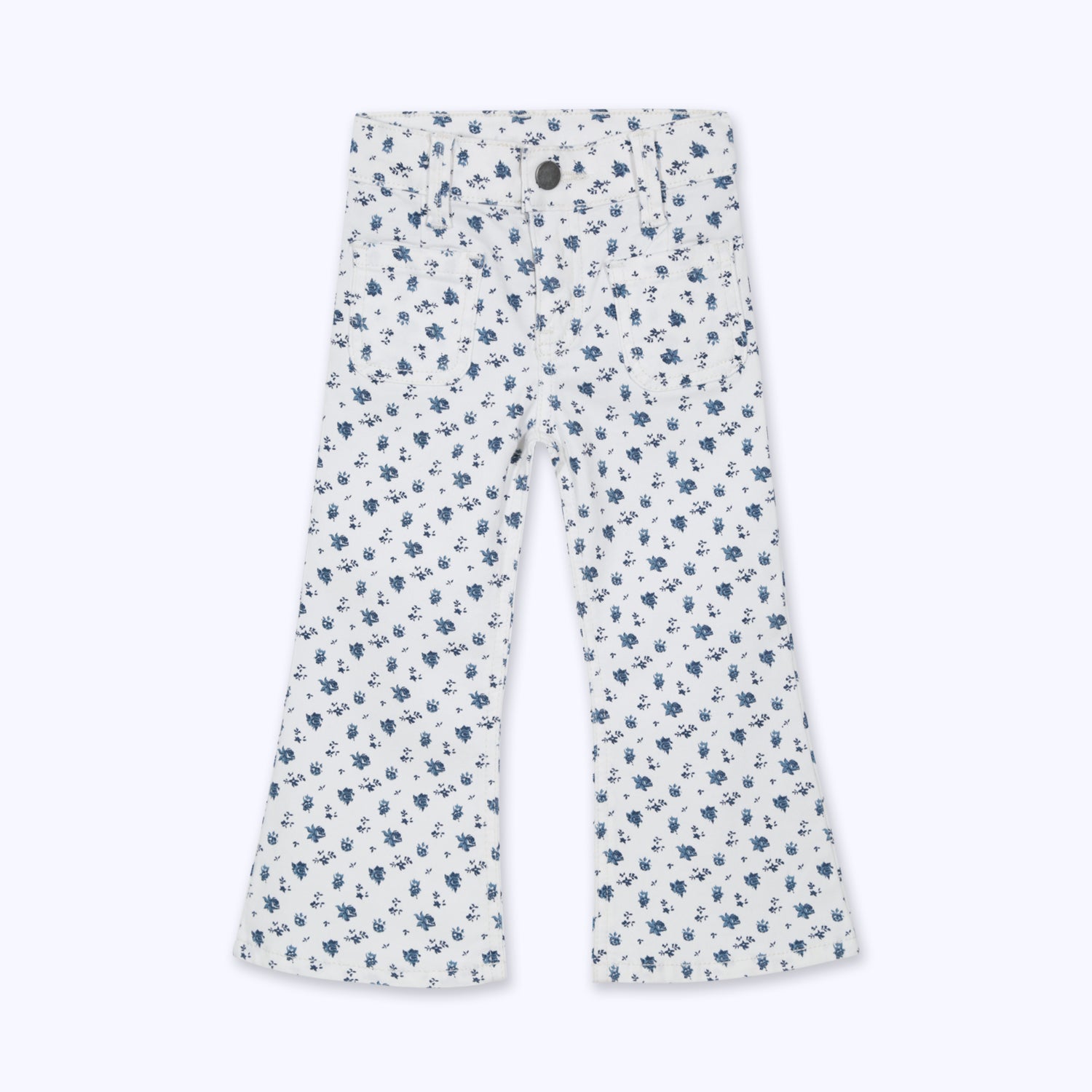 Jeans flare flor