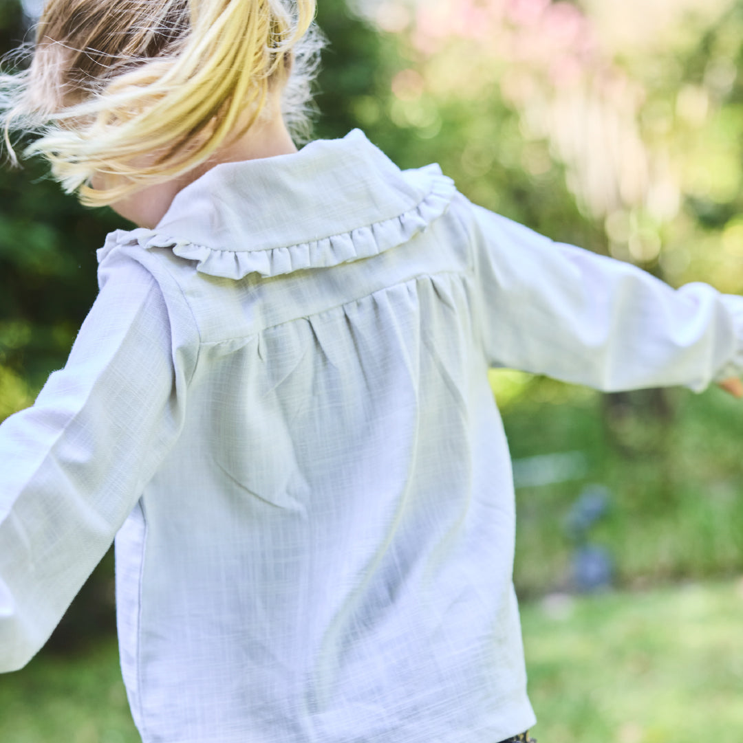 Blusa Niña Maria Blanca