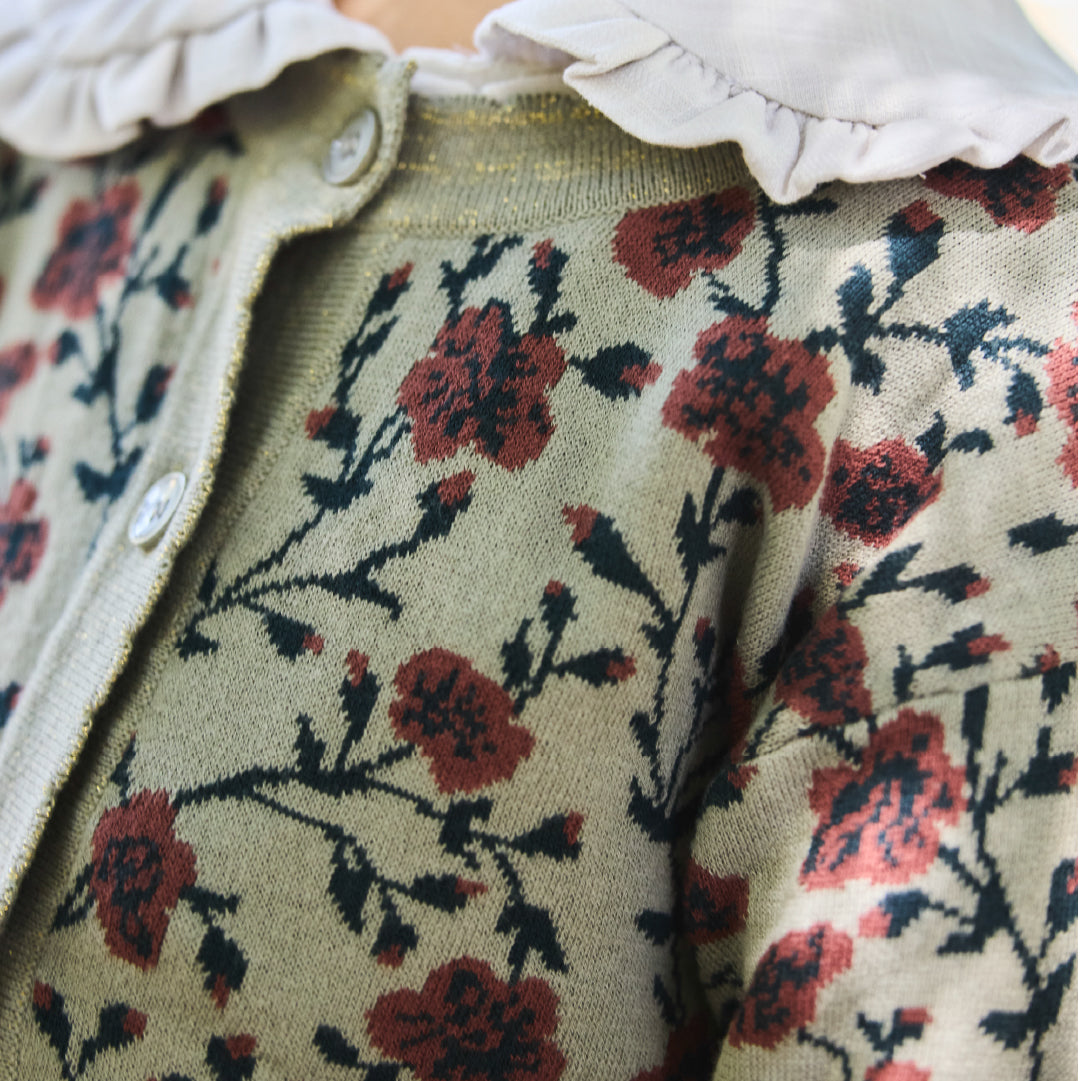 Chaleco Lurex Verde