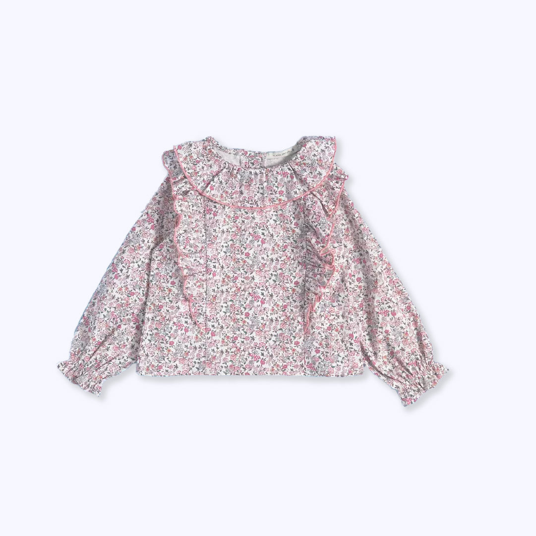 Blusa manga larga rosada