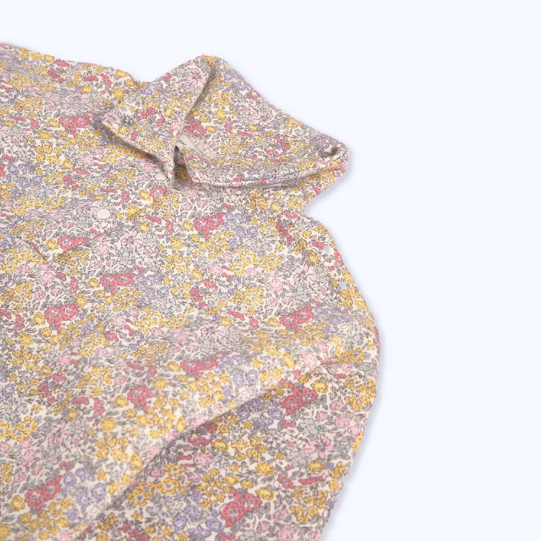 Poleron zipper rosado