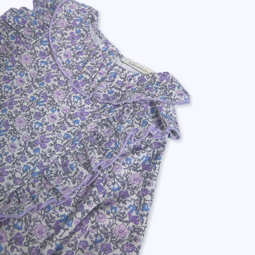 Blusa manga larga morada