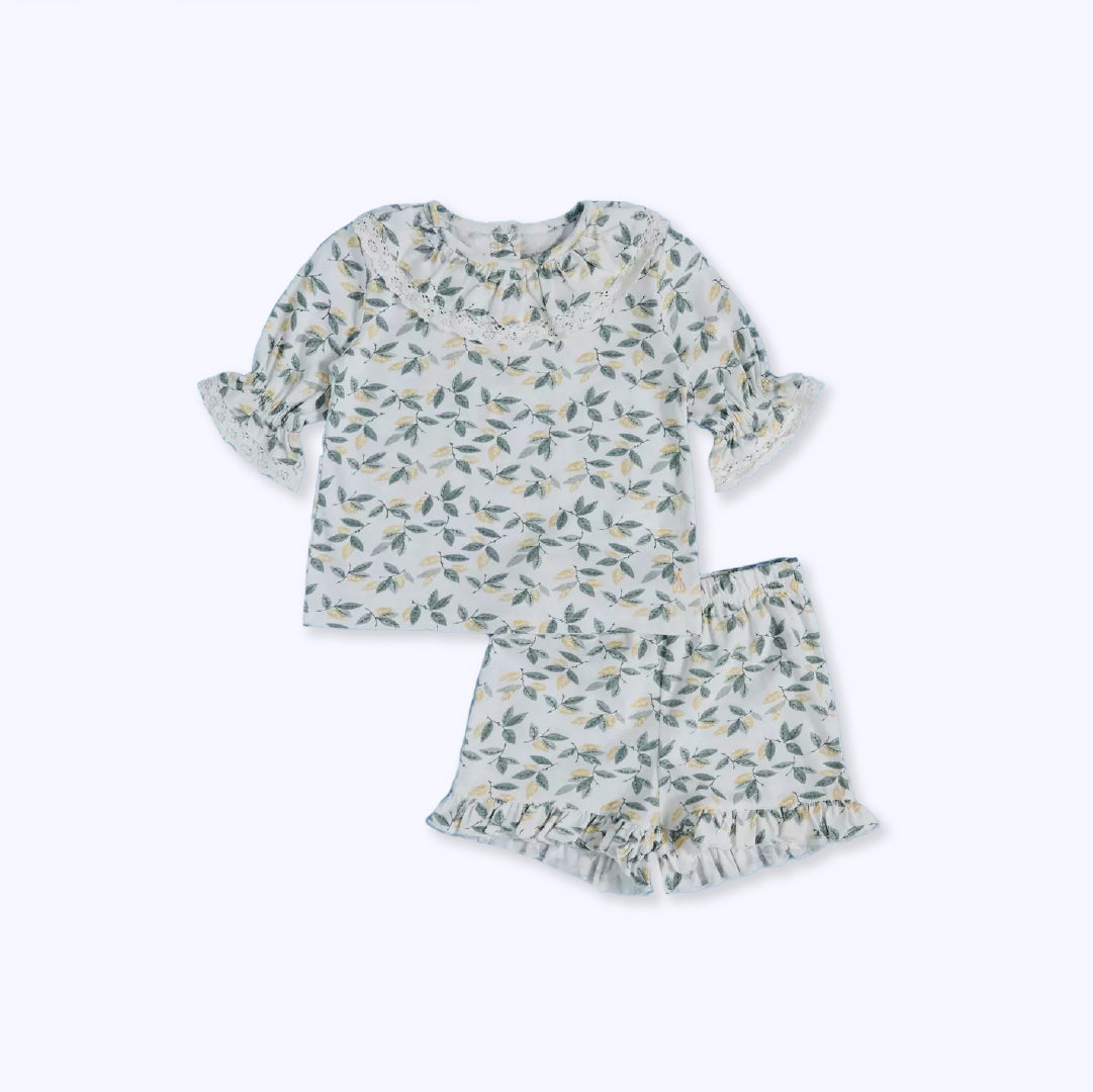 Pijama niña ramas