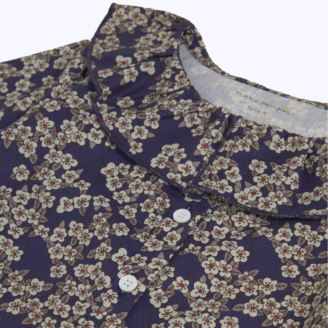 Blusa Española Navy