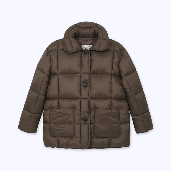 PARKA QUILT GRIS