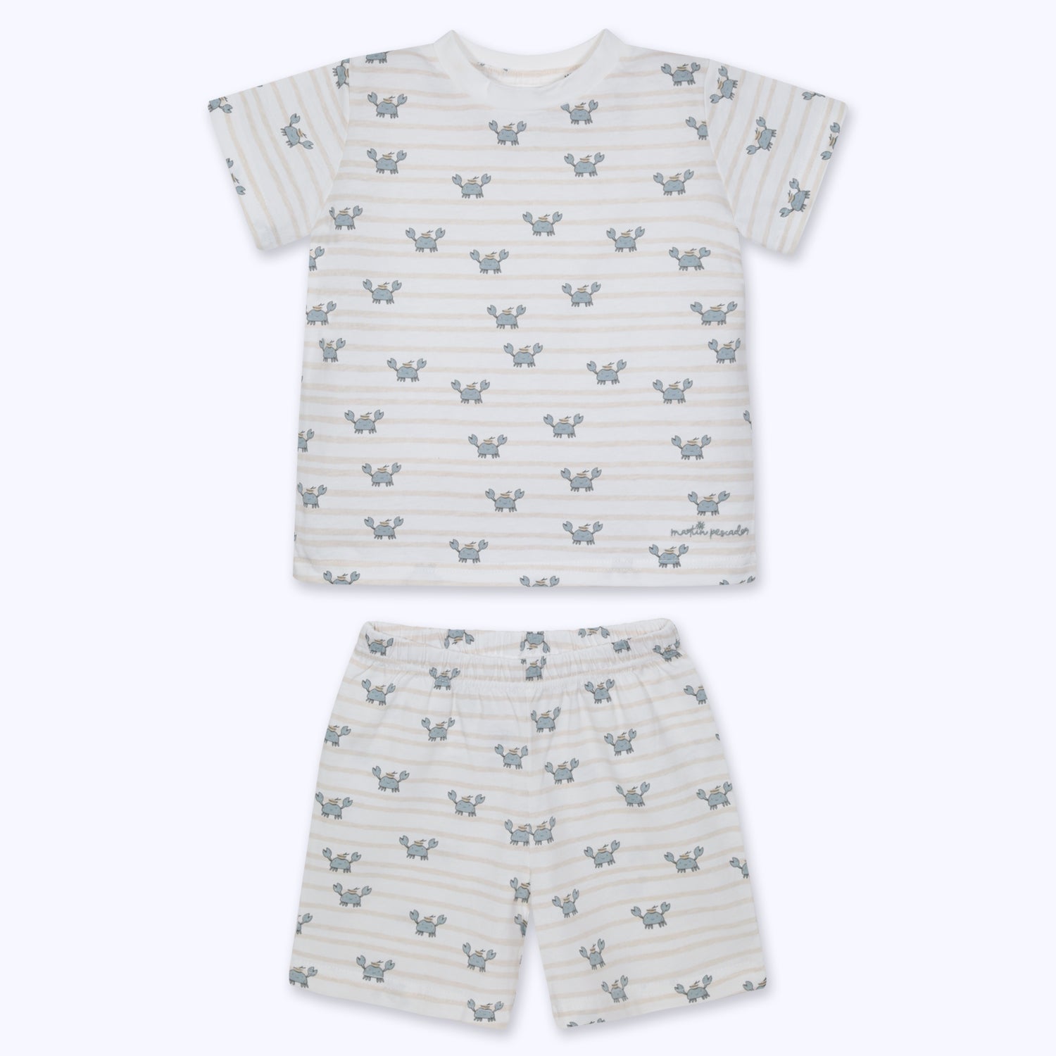 Pijama niño cangrejos