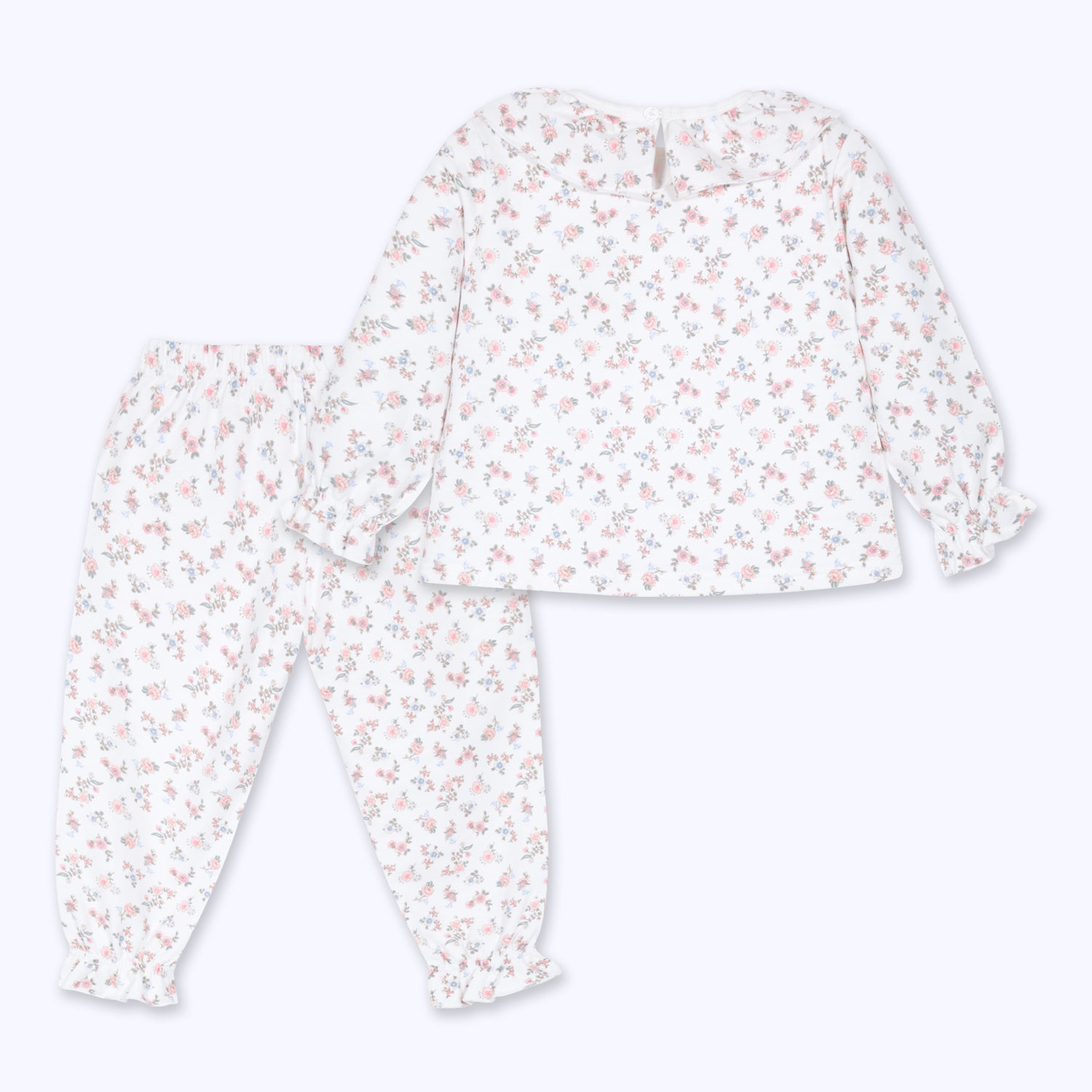 Pijama payaso flores