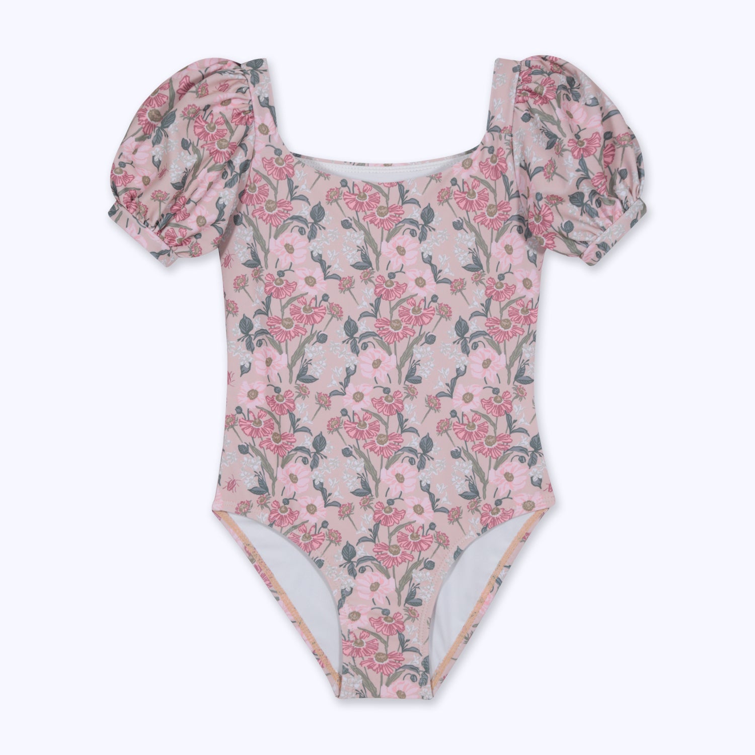 Traje de baño globo rosado