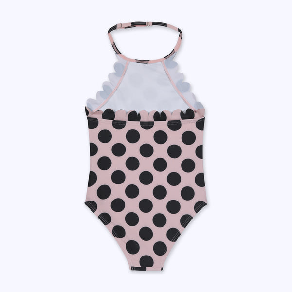 TRAJE DE BAÑO HALTER DOTS