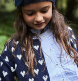 Chaleco heart Navy