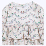 Vestido campana manga larga