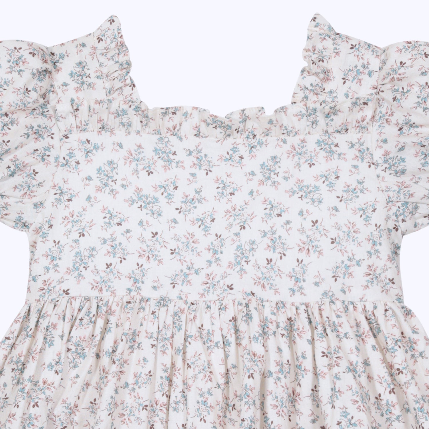 Vestido Mangas ramita