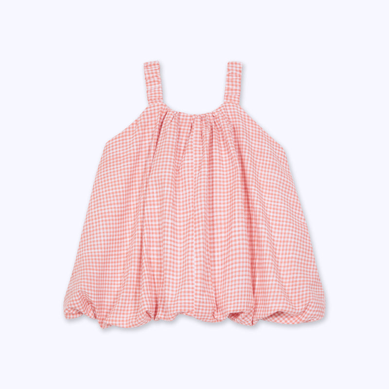 Vestido campana cuadrille damasco