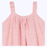 Vestido campana cuadrille damasco