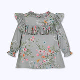 Vestido vuelo flores