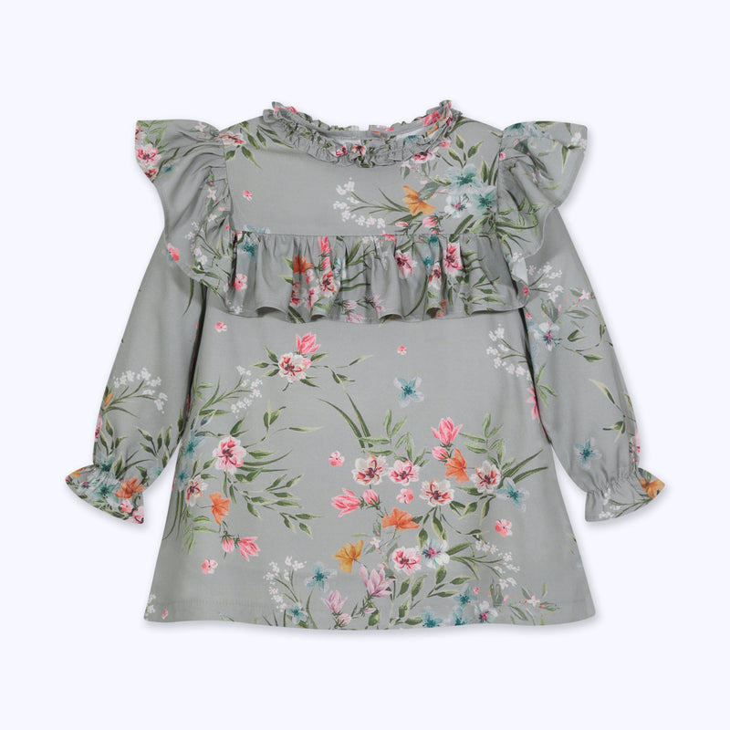Vestido vuelo flores
