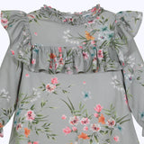 Vestido vuelo flores