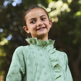 Blusa Valentina verde sueño