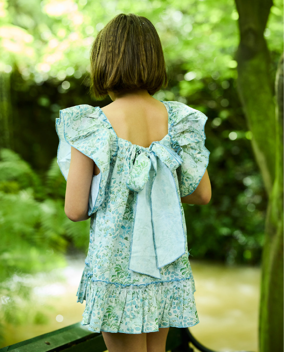 Vestido Valentina Celeste