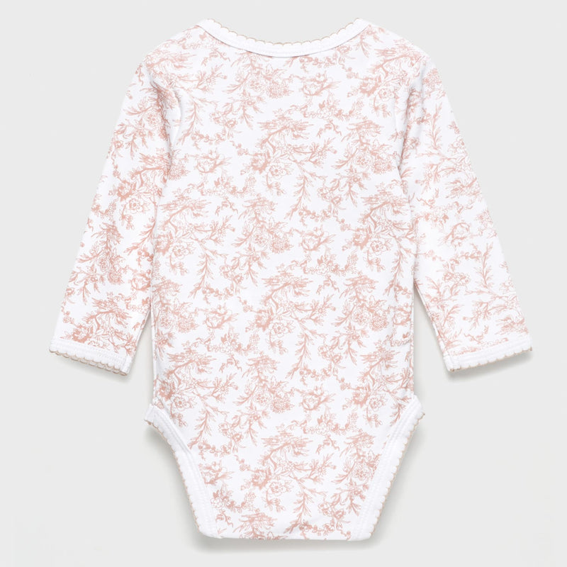 SET FLORES PRINT ROSA