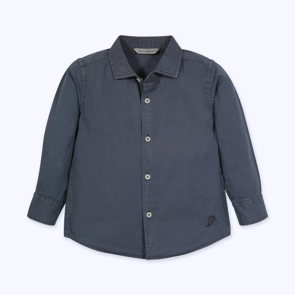 CAMISA OXFORD GRIS