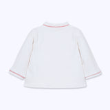 Chaqueta Reversible Flores Rosa