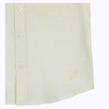 CAMISA LINO AMARILLO