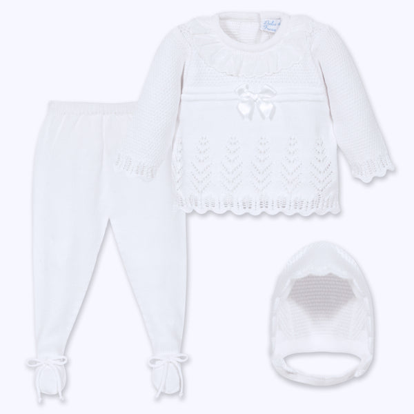 CONJUNTO ALGODON BLANCO