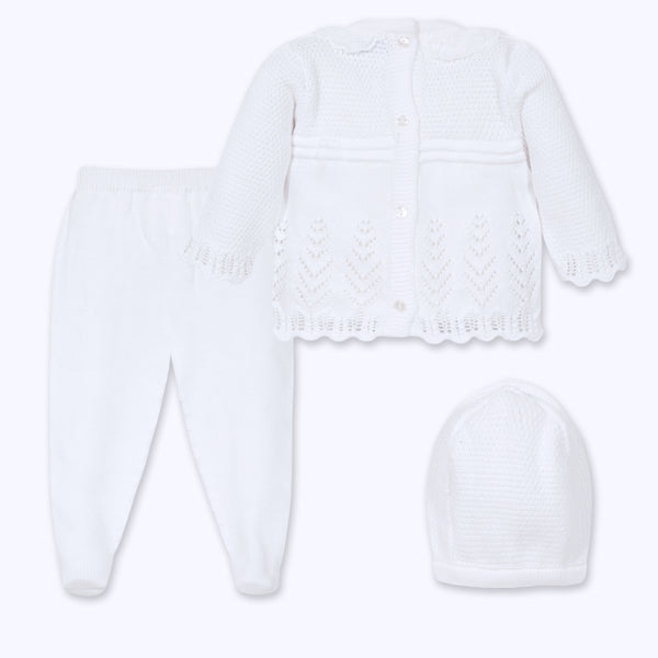 CONJUNTO ALGODON BLANCO